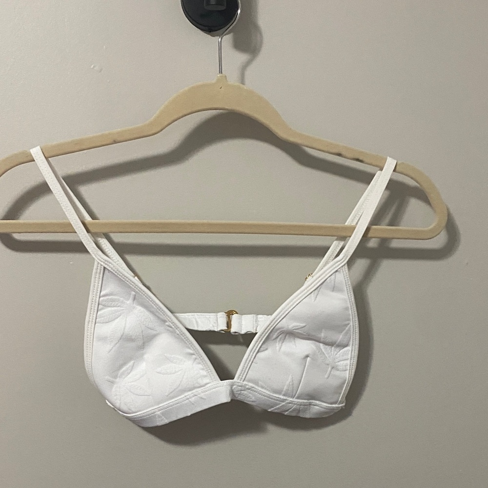 NWOT! Montce White Floral Bikini Too